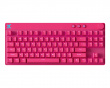 Mix 87 Hall Effect Magnetisk Gaming Tastatur ANSI - Rose Red