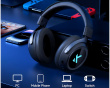 V9 Turbo Trådløst Headset - Steel Black