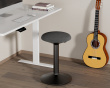 Ergonomisk Højdejusterbar Vippestol - Sort