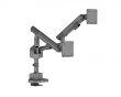 Monitorarm med USB-A & USB-C Porte - 2 Skjermer - 17-35