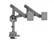 Monitorarm med USB-A & USB-C Porte - 2 Skjermer - 17-35