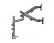 Monitorarm med USB-A & USB-C Porte - 2 Skjermer - 17-35