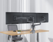 Monitorarm med USB-A & USB-C Porte - 3 Skærmar - 17-27