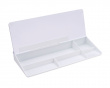 Glas Skrivebord Whiteboard med Stativ 40 cm - Hvid