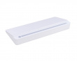 Glas Skrivebord Whiteboard med Stativ 40 cm - Hvid