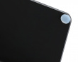 Glas Desktop Whiteboard med Stativ 40 cm - Sort