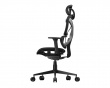 SpineX Pro Ergonomisk Kontorstol i Stof - Sort