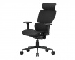 SpineX Pro Ergonomisk Kontorstol i Stof - Sort