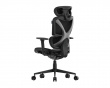 SpineX Pro Ergonomisk Kontorstol i Stof - Sort