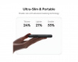EnerFill FC11 Digital Display Power Bank med Dual Cable 22.5W 10000mAh - Cosmic Black