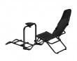 FLEX Sammenfoldelig Racing Simulator Cockpit - Sort