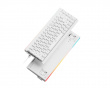 DK68 Magnetic HE Tastatur ANSI [Gateron Wuji] - Hvid