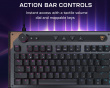 Command KB7 TKL Kablet Gamingtastatur - Sort