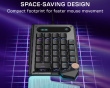 Command KP7 TKL Kablet Gaming-Keypad - Sort