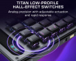 Command KP7 TKL Kablet Gaming-Keypad - Sort