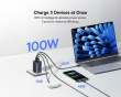 PicoGo AE11 Hurtiglader 2C+U 100W - Sort