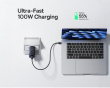 PicoGo AE11 Hurtiglader 2C+U 100W - Sort