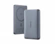 PicoGo AM41 Ultraslank Qi2 Magnetisk Powerbank 27W 10000mAh - Grå
