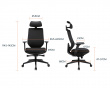 Helix Ergonomisk Kontorstol - Sort