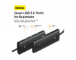 Lite Series 4-ports Type-C HUB-adapter - Sort