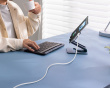 Silky Series Hurtigopladning Kabel USB til Type-C 100W - 1m - Hvid