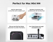 Mac Mini 11-i-1-Dockingstation med SSD-udvidelse