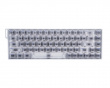 Flash 68 PRO HE Tastatur - Hvid