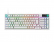 G316 X 98 Gamingtastatur - Hvid