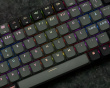 K1v6 Low Profile QMK Trådløst Tastatur [Gateron Red] - Lysegrå