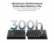 Q11 Ultra 75% Split 8K Trådløst Tastatur [POM Red]
