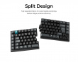 Q11 Ultra 75% Split 8K Trådløst Tastatur [POM Red]