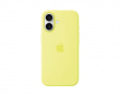 iPhone 17 silikoneetui med MagSafe - neongul