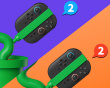 Piranha Screen Cast & Charging Station til Nintendo Switch 2 - Hybrid Version