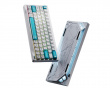 SF60 HE Gaming Tastatur ANSI - Starry Glitter White [WS Poseidon]