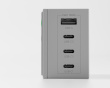 Pixel 100W USB-C & USB-A oplader - Grå