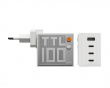 Pixel 100W USB-C & USB-A Oplader - Hvid