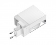 Udtrækkelig 65W Oplader - Hvid