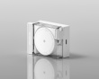 Udtrækkelig 65W Oplader - Hvid