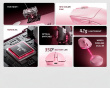 V6S Trådløs Gamingmus - Pink