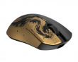 Huan x Xi'an Museum Magnesium Trådløs Gamingmus - Sort/Guld - Limited Edition