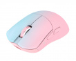 Huan M Magnesium Trådløs Gamingmus - Blue/Pink