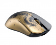 Huan M x Xi'an Museum Magnesium Wireless Gaming Mouse - Black/Gold - Limited Edition