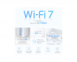Deco BE65 BE9300 Whole-Home Mesh Wi-Fi 7-system (2-pak)