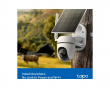 Tapo C615G KIT Solcelledrevet Pan/Tilt 4G LTE-overvågningskamerasæt