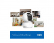 Tapo C250 Pan/Tilt AI Wi‑Fi-sikkerhedskamera til hjemmet