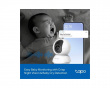 Tapo C250 Pan/Tilt AI Wi‑Fi-sikkerhedskamera til hjemmet