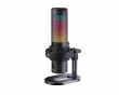 VOXARA USB Gaming Kondensatormikrofon RGB - Sort