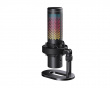 VOXARA USB Gaming Kondensatormikrofon RGB - Sort