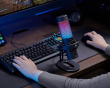 VOXARA USB Gaming Kondensatormikrofon RGB - Sort