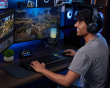 VOXARA USB Gaming Kondensatormikrofon RGB - Sort
